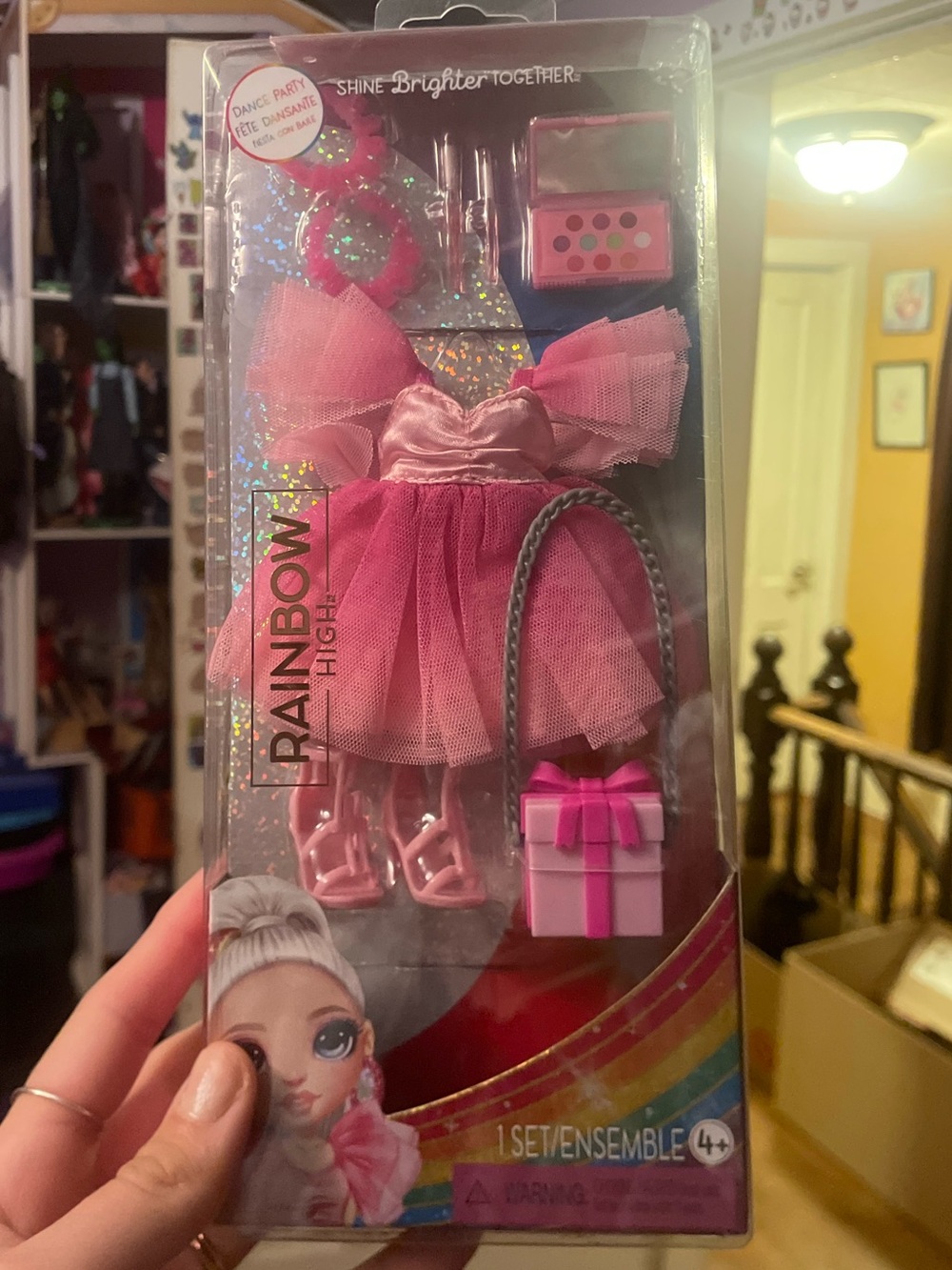Rainbow High Kids Doll Outfit - Pink Dance Party Dress & Accessories